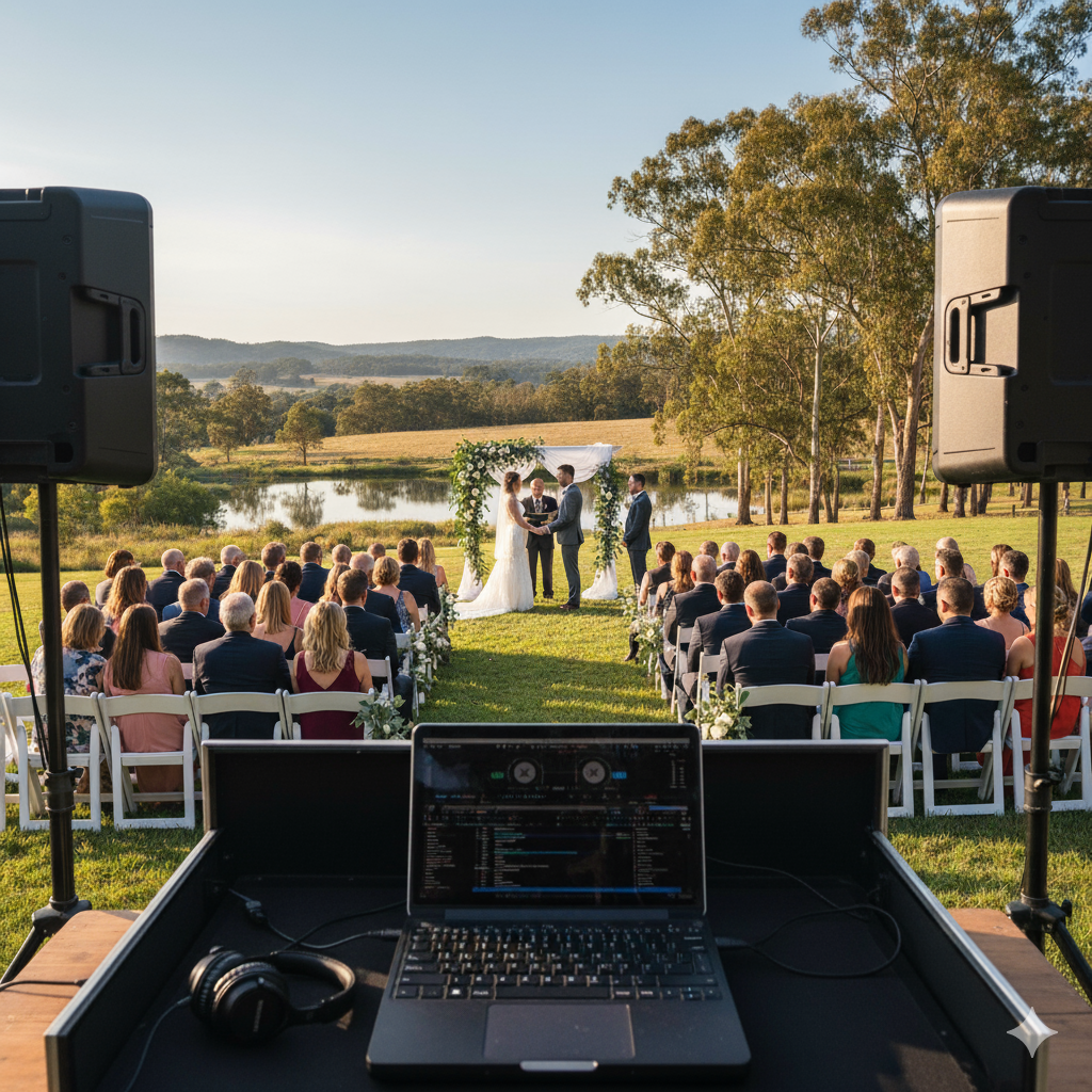 Outdoor Ceremony Setup